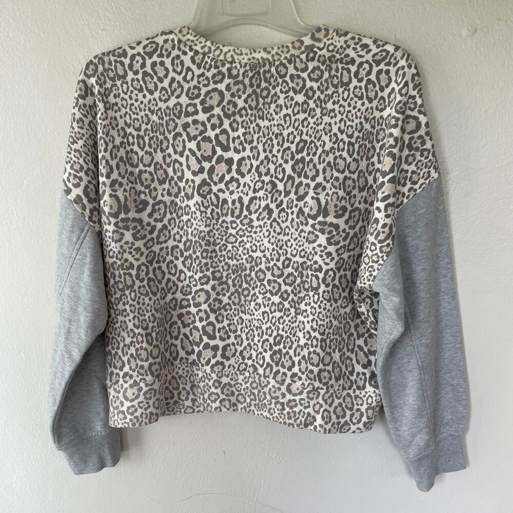 Rails Alice Mixed Gray Cropped Sweater Size L - image 7